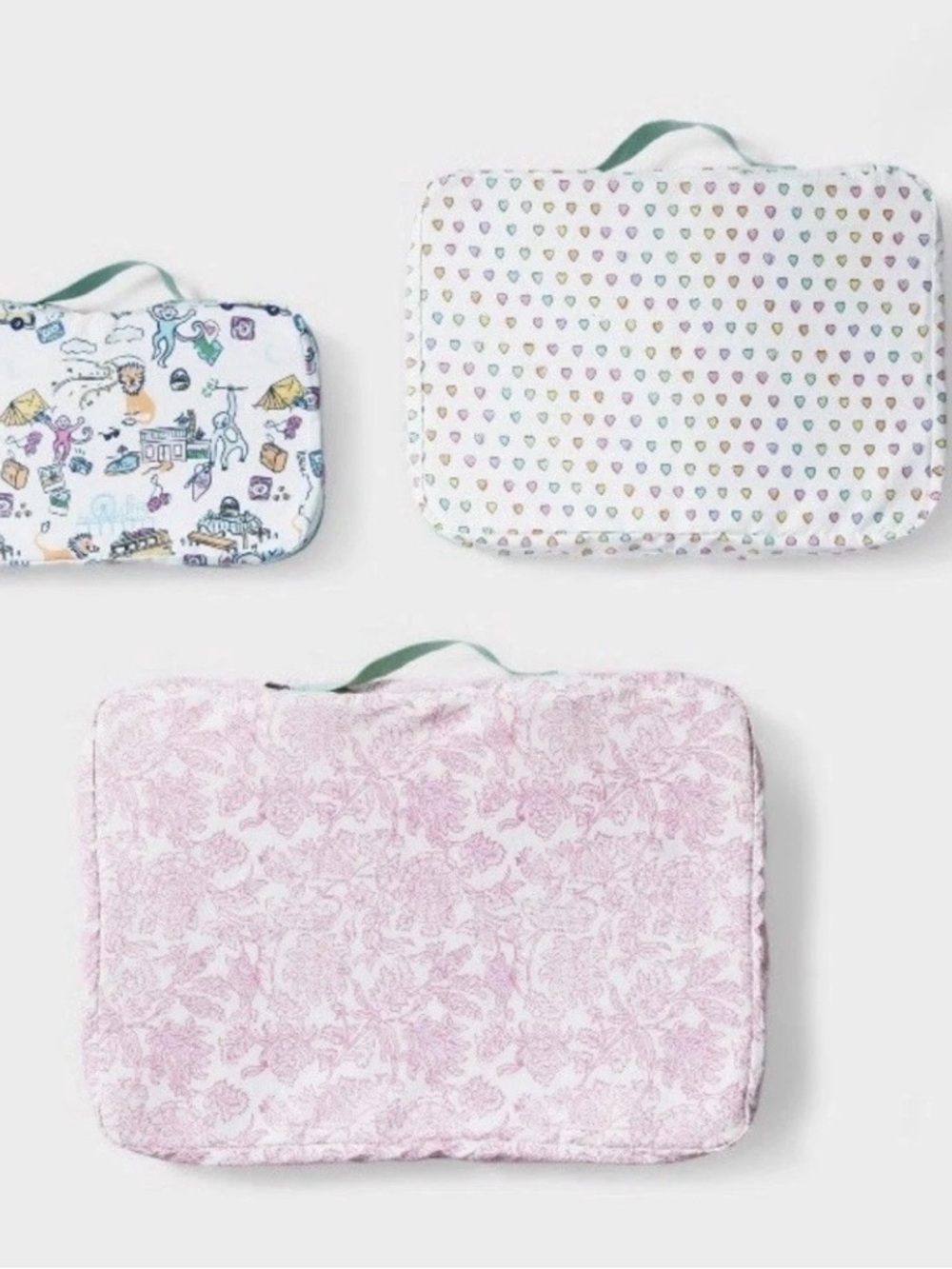 💕🐇Roller Rabbit x Target Packing Cubes Set - 3pc - Picture 3 of 4